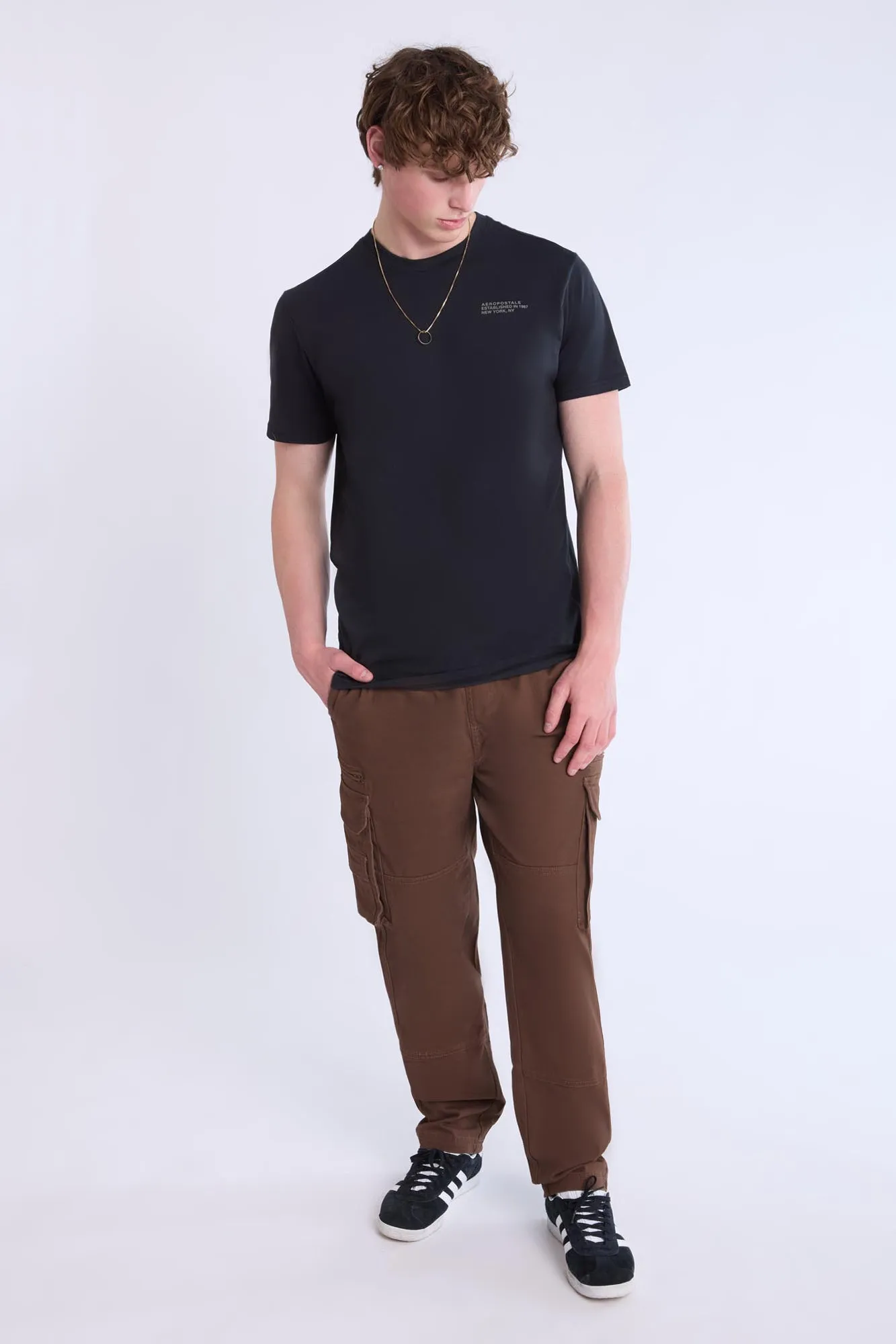 AERO Utility Zip Cargo Twill Pants