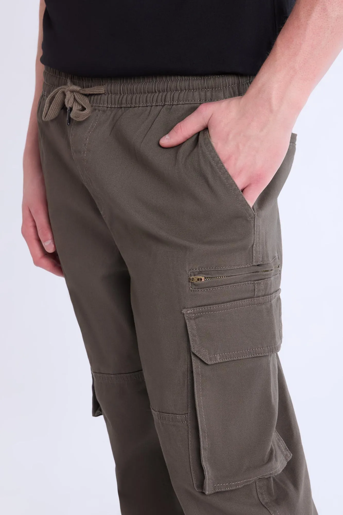 AERO Utility Zip Cargo Twill Pants