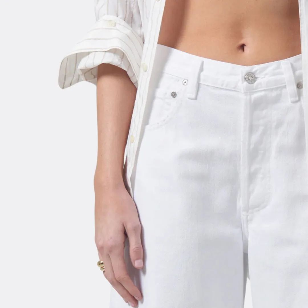 Ayla Raw Hem Crop (Harlow)
