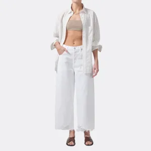 Ayla Raw Hem Crop (Harlow)