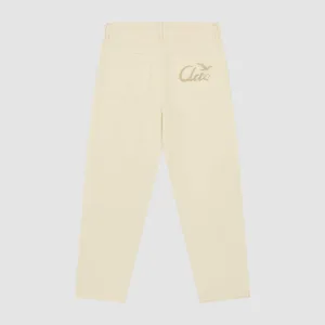 Back Bird Pants - Cream