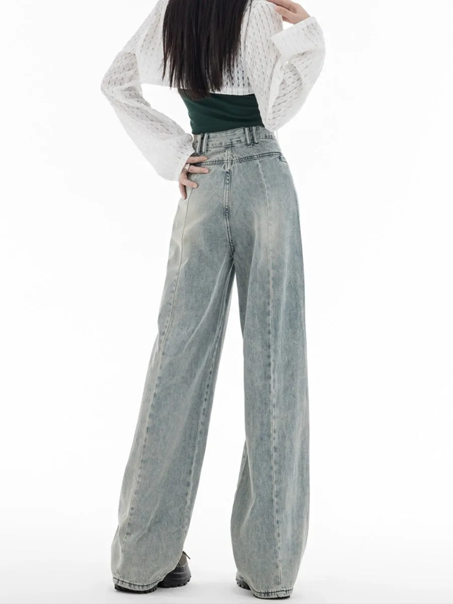 Blue High Waisted Jeans