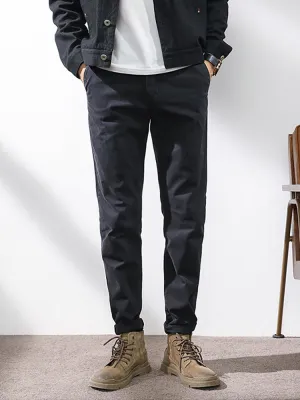 Casual Elastic Pocket Slim Jogger