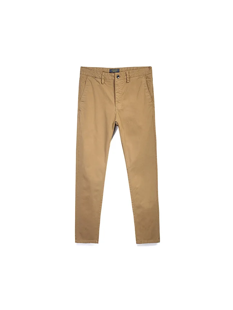 Casual Elastic Pocket Slim Jogger