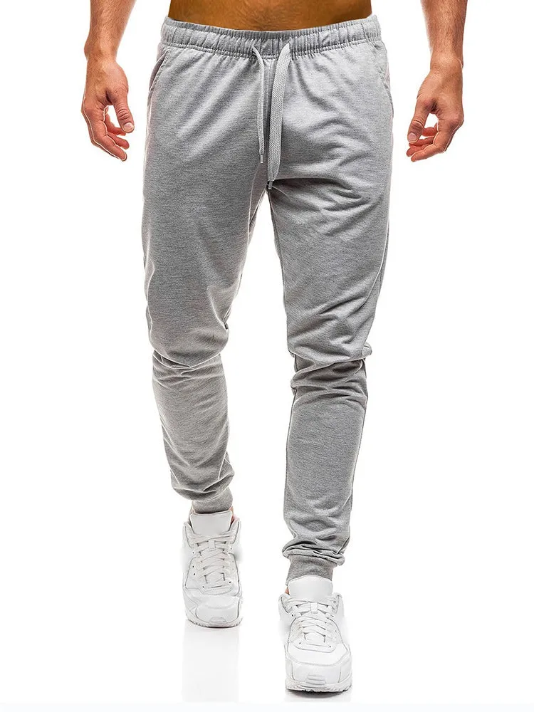 Casual Solid Color Drawstring Jogger