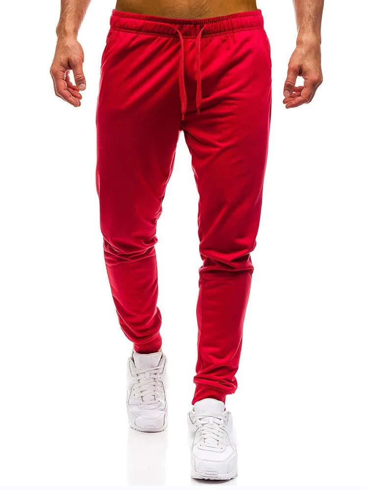 Casual Solid Color Drawstring Jogger
