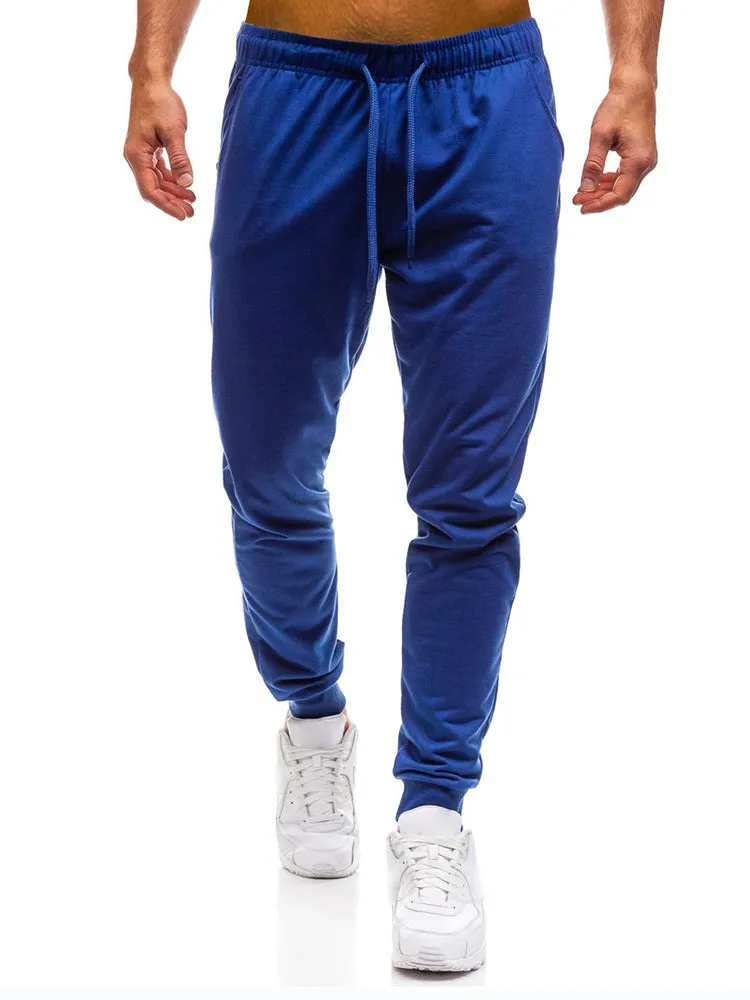 Casual Solid Color Drawstring Jogger