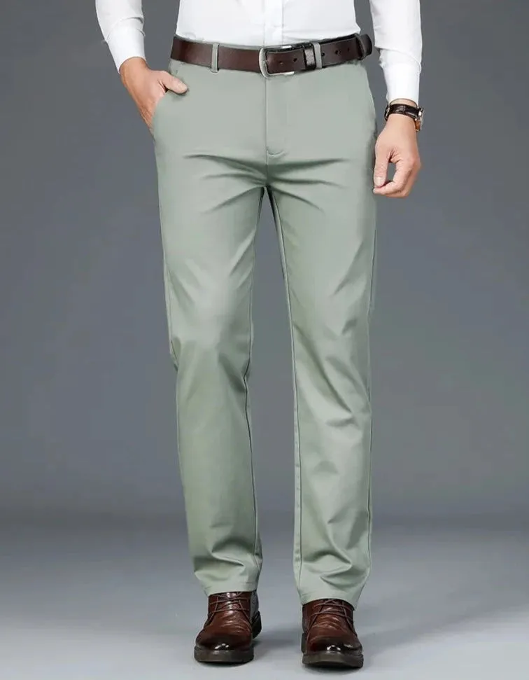 Classic Style Men's Straight Pants