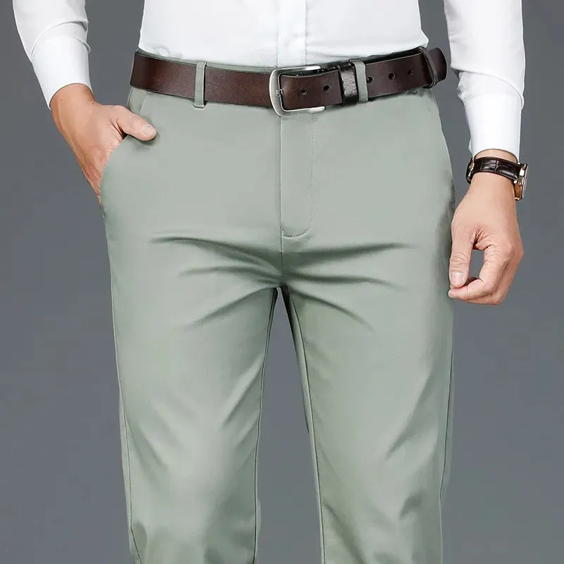 Classic Style Men's Straight Pants