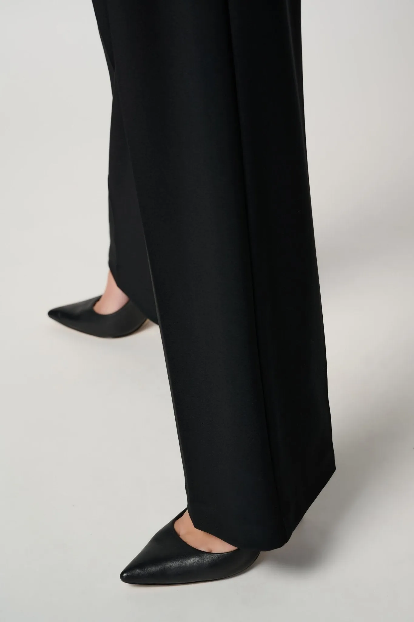 Classic Wide-Leg Pant Style 153088 | Black