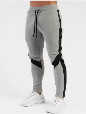 Contrast Color Drawstring Jogger