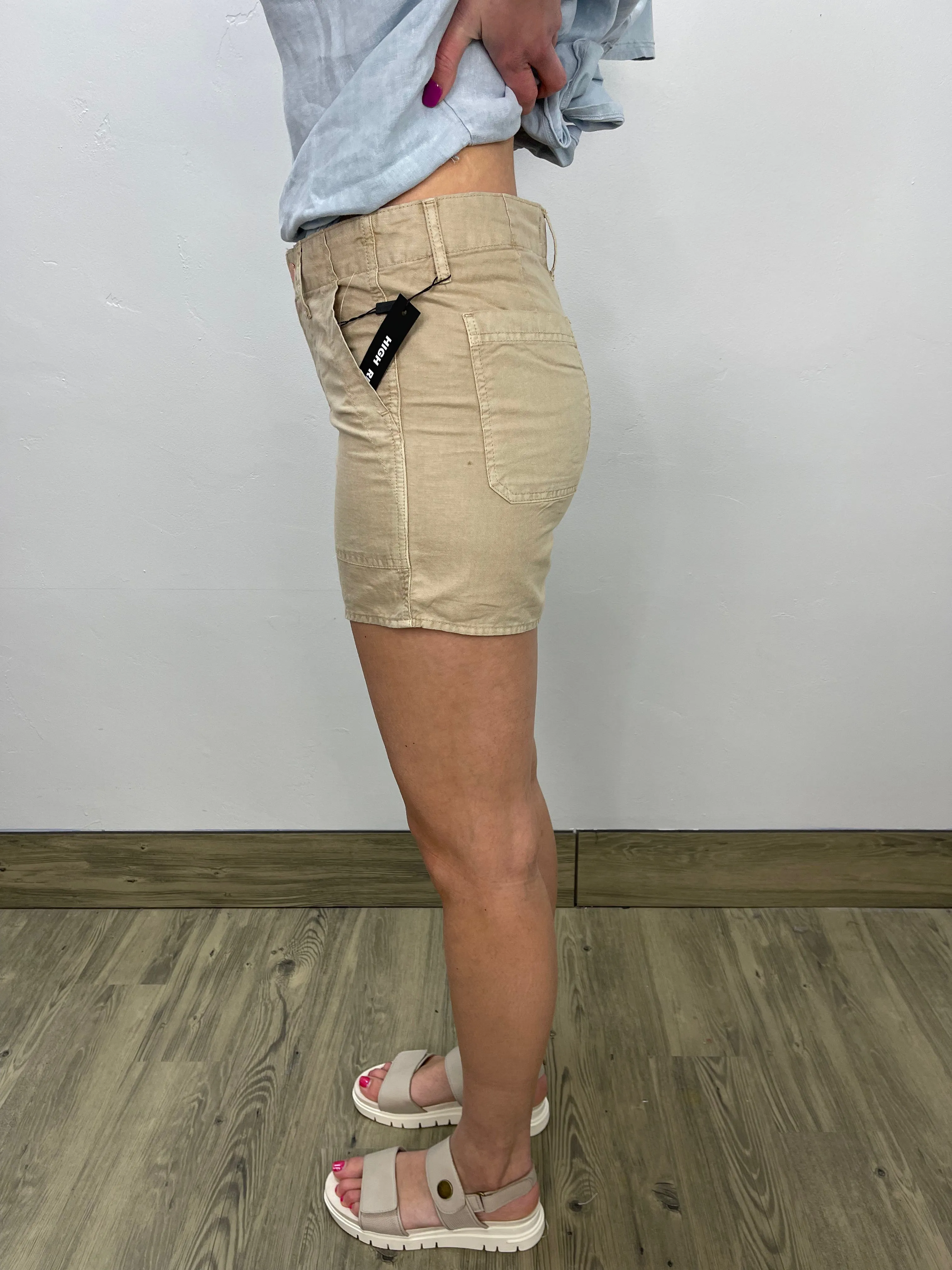 Croft Khaki Shorts
