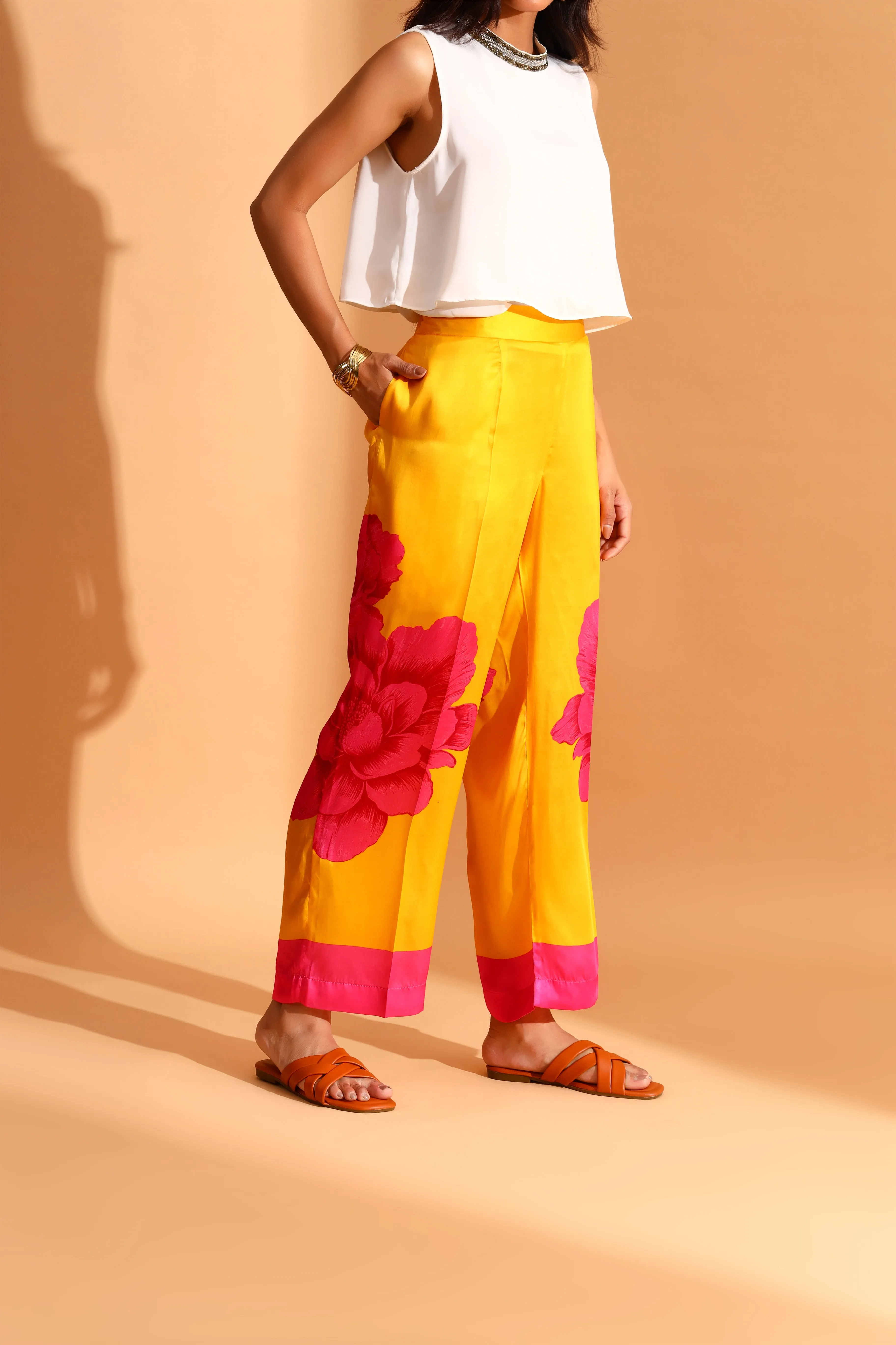 Dandelion Dreams Kaftan & Trousers Co-Ord Set