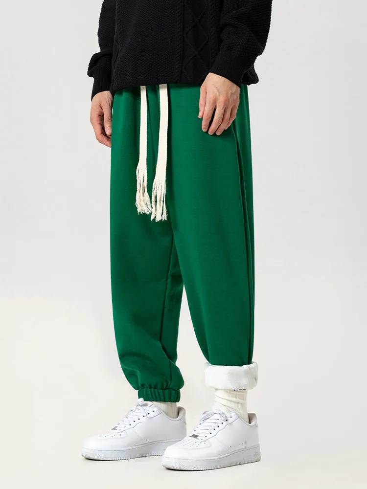 Drawstring Casual Legging Solid Color Jogger