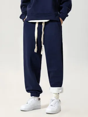 Drawstring Casual Legging Solid Color Jogger