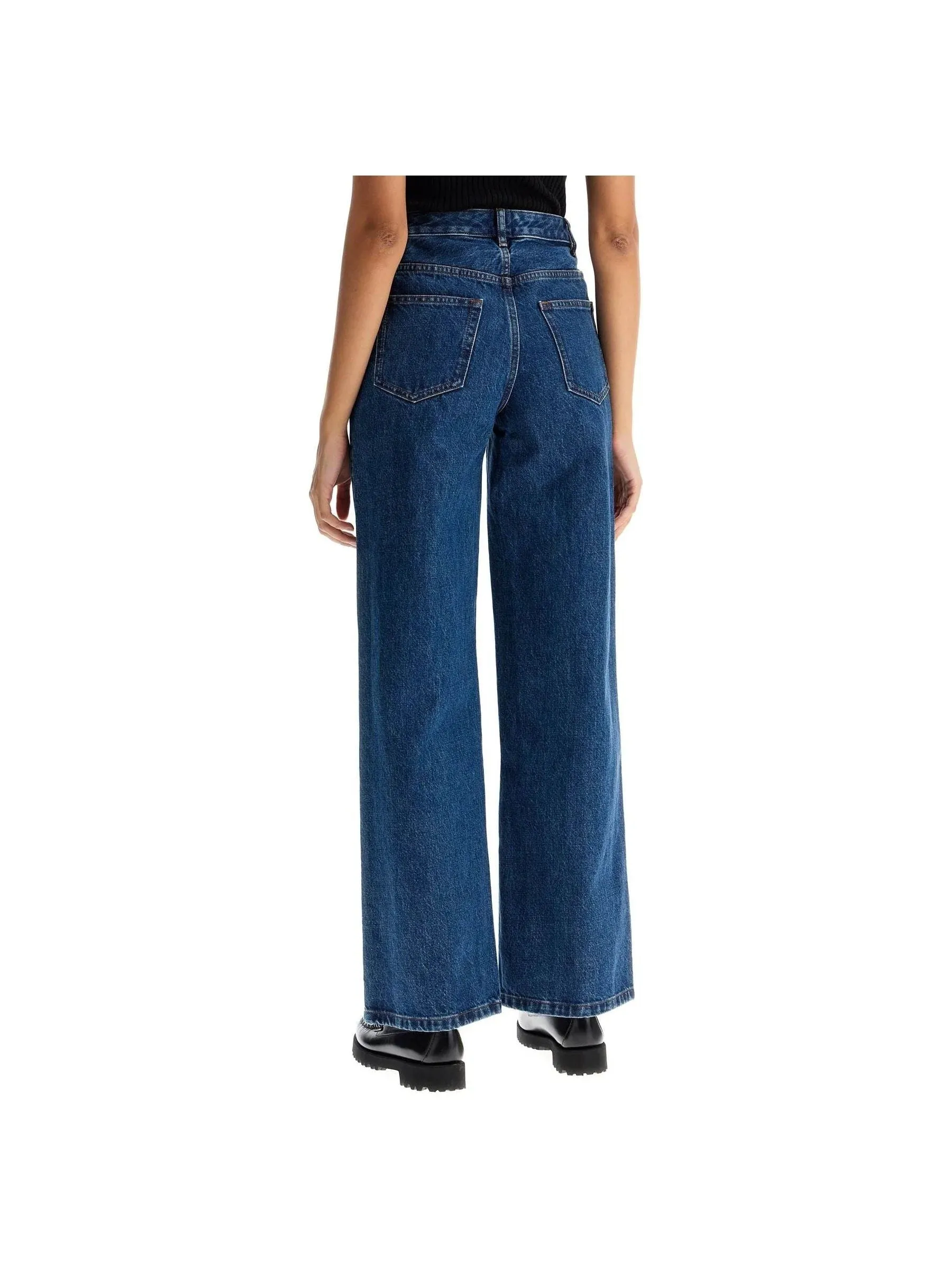 Elisabeth Straight-Cut Denim Jeans