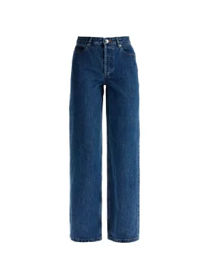 Elisabeth Straight-Cut Denim Jeans