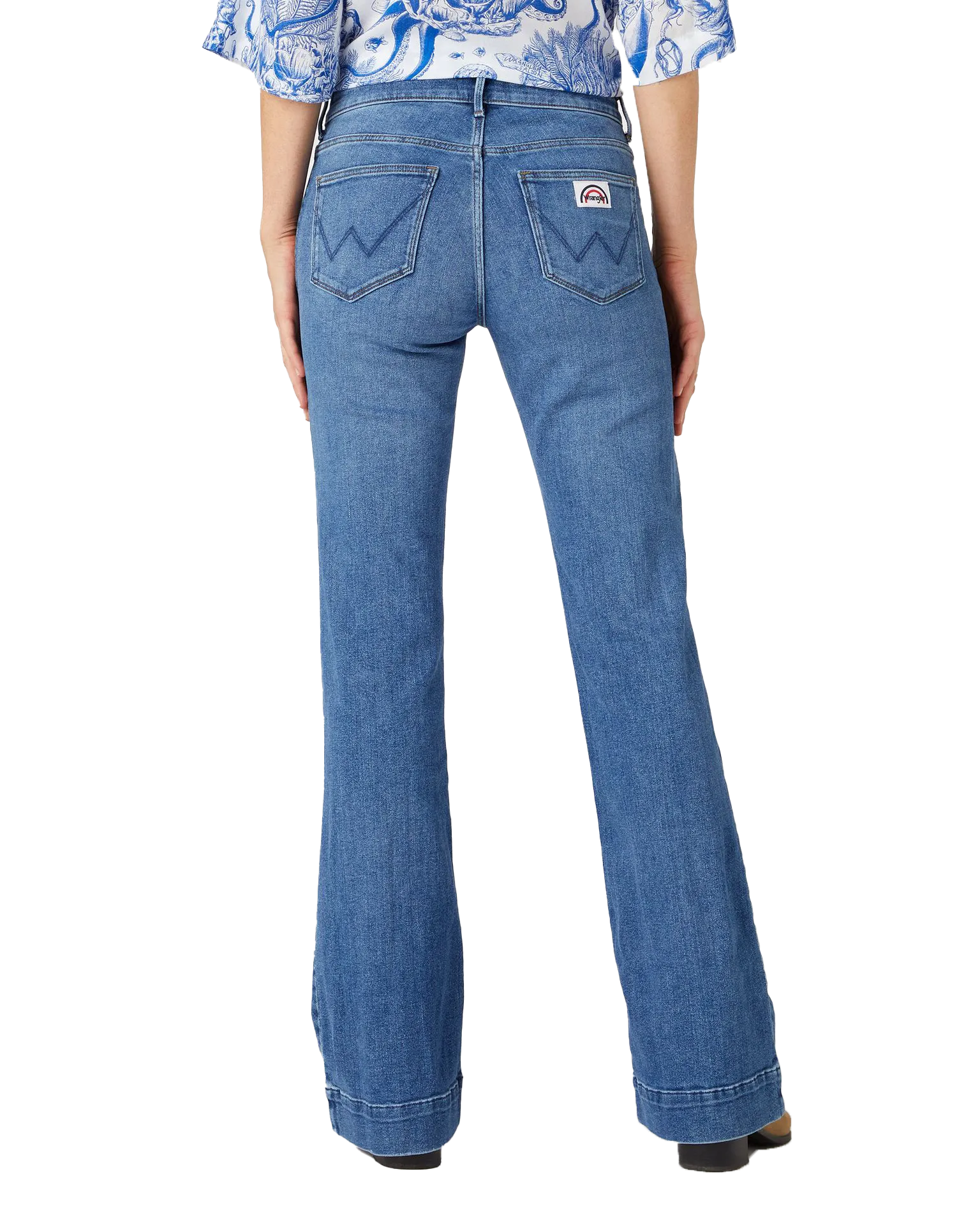Flare Jeans in Raven