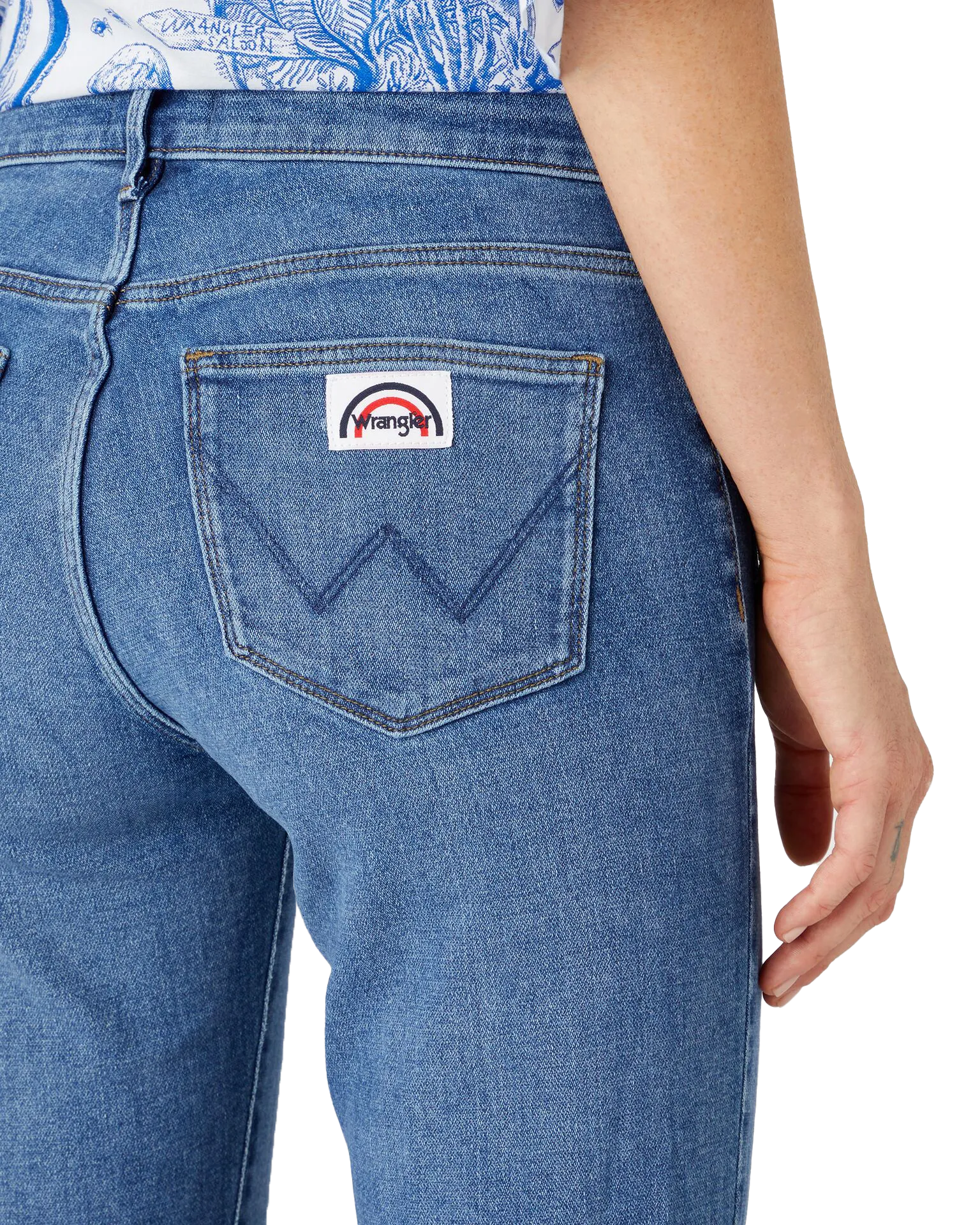 Flare Jeans in Raven