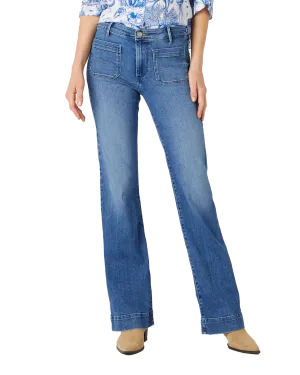 Flare Jeans in Raven