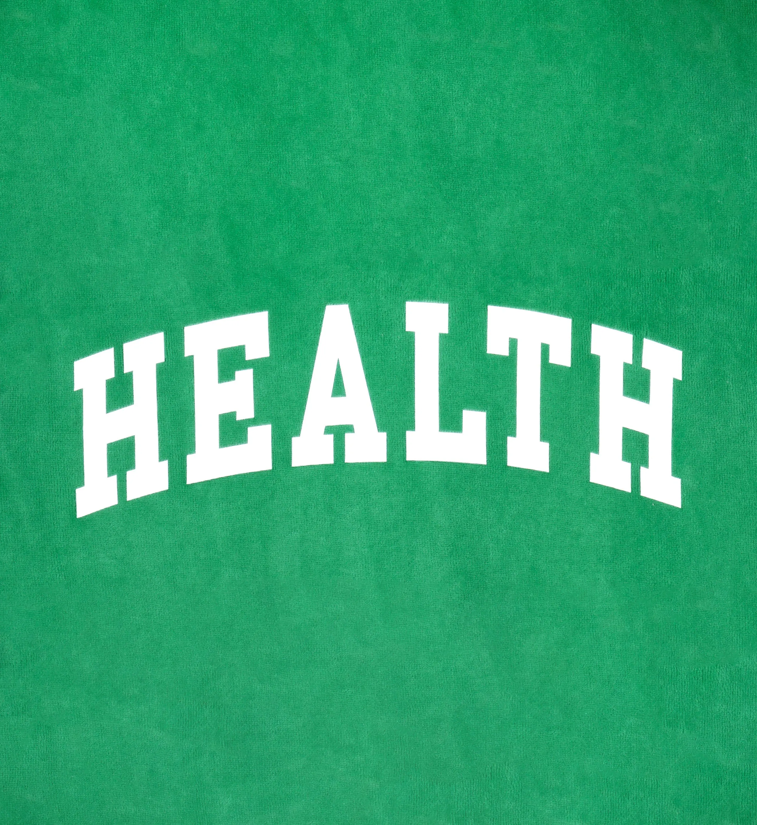 Health Ivy Velour Sweatpant - Verde/White