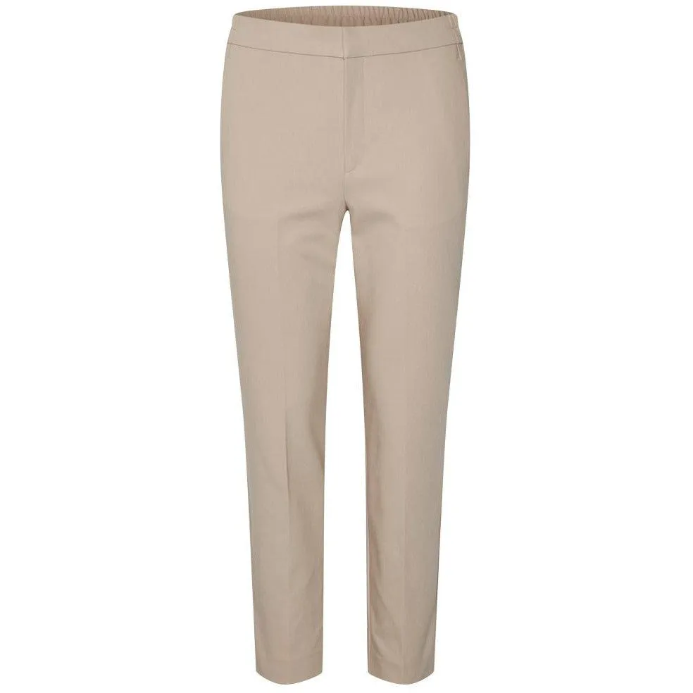 Inwear Womens Zella Flat Pant Mocha Grey