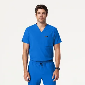 Jaanuu Men's Holmes ULTRAlite™ 1-Pocket Scrub Top - Royal Blue
