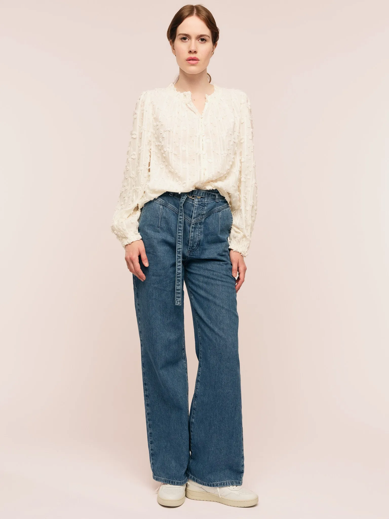 Julia LS Blouse - Turtledove