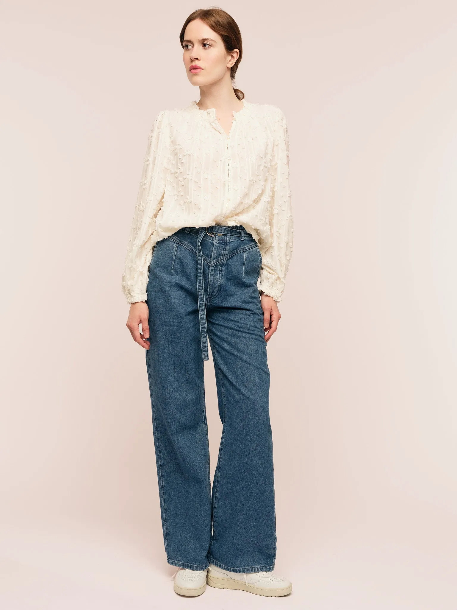 Julia LS Blouse - Turtledove