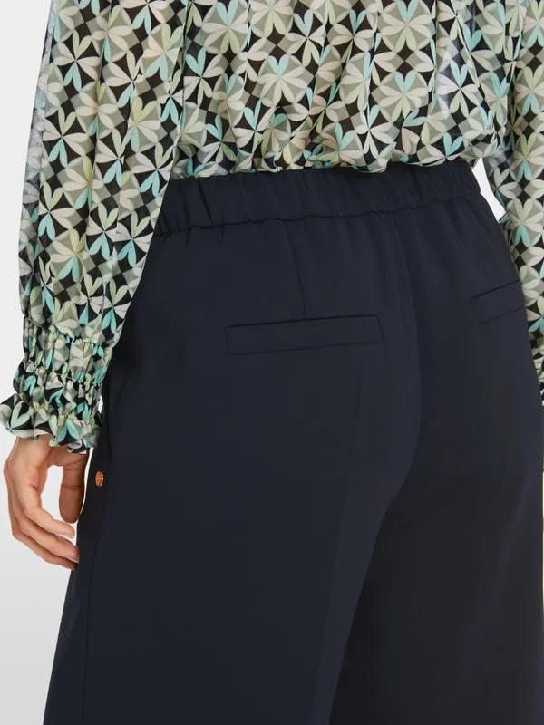 MARC CAIN Midnight Blue Trousers