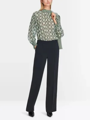 MARC CAIN Midnight Blue Trousers