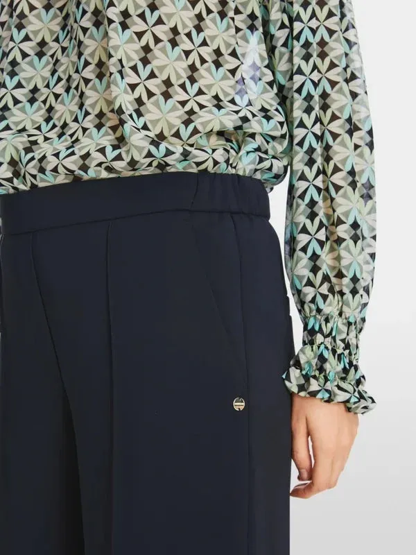 MARC CAIN Midnight Blue Trousers