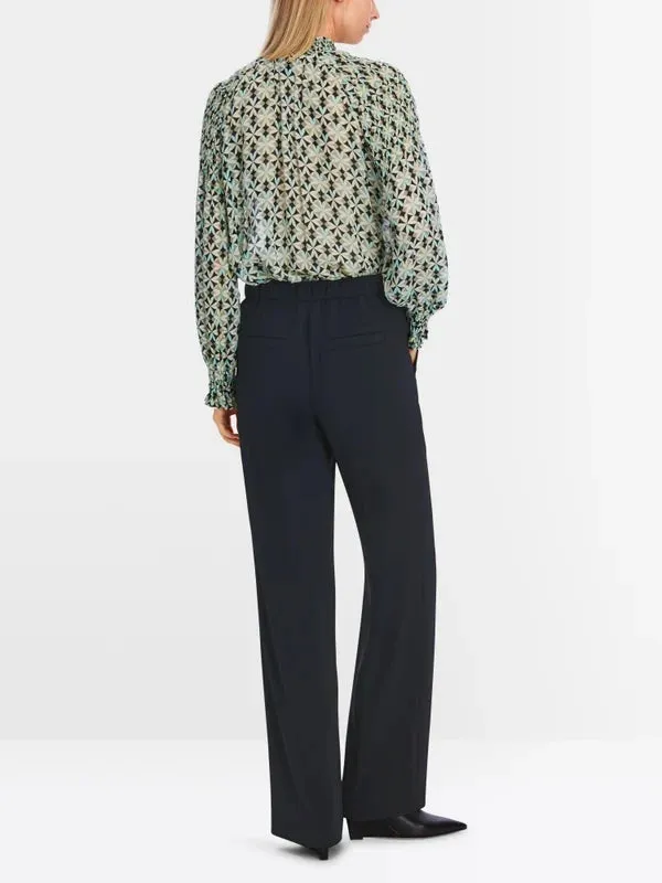 MARC CAIN Midnight Blue Trousers