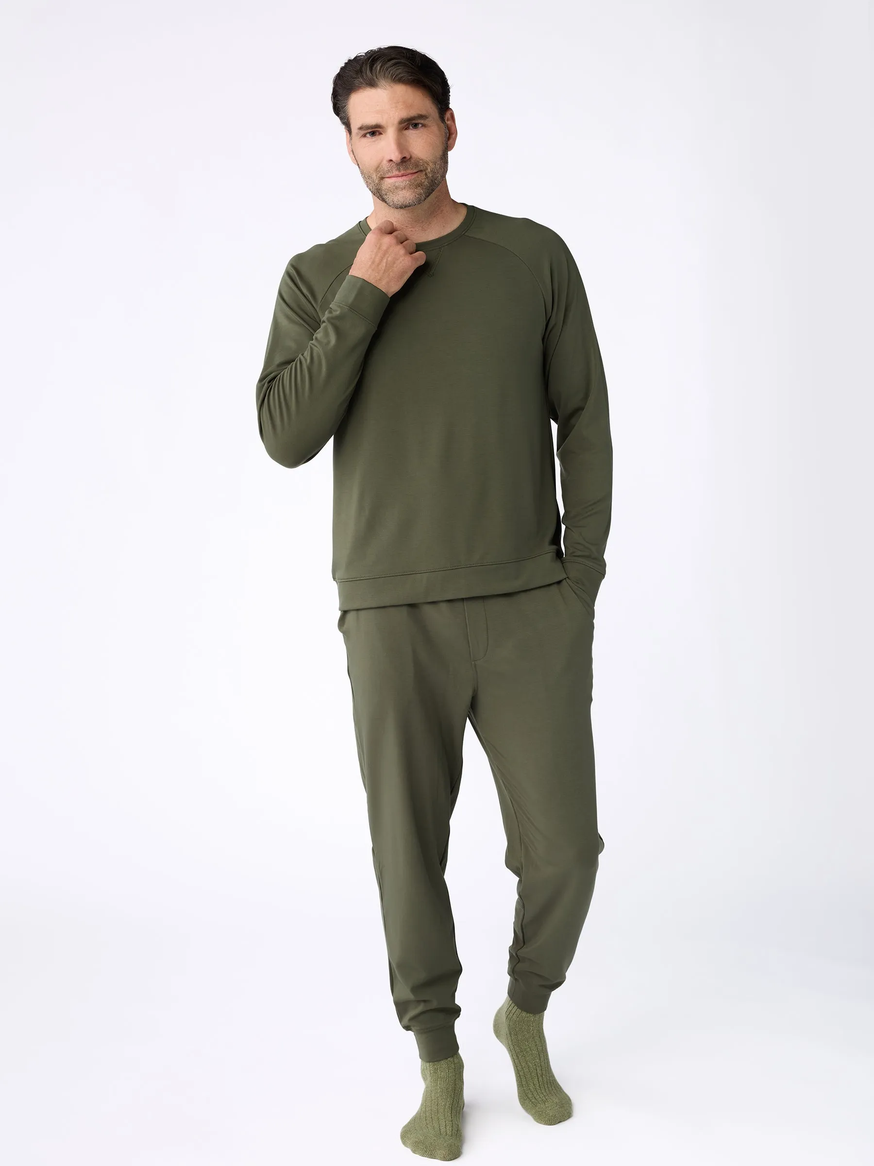 Men's Brushed Bamboo Jogger Pant TALL