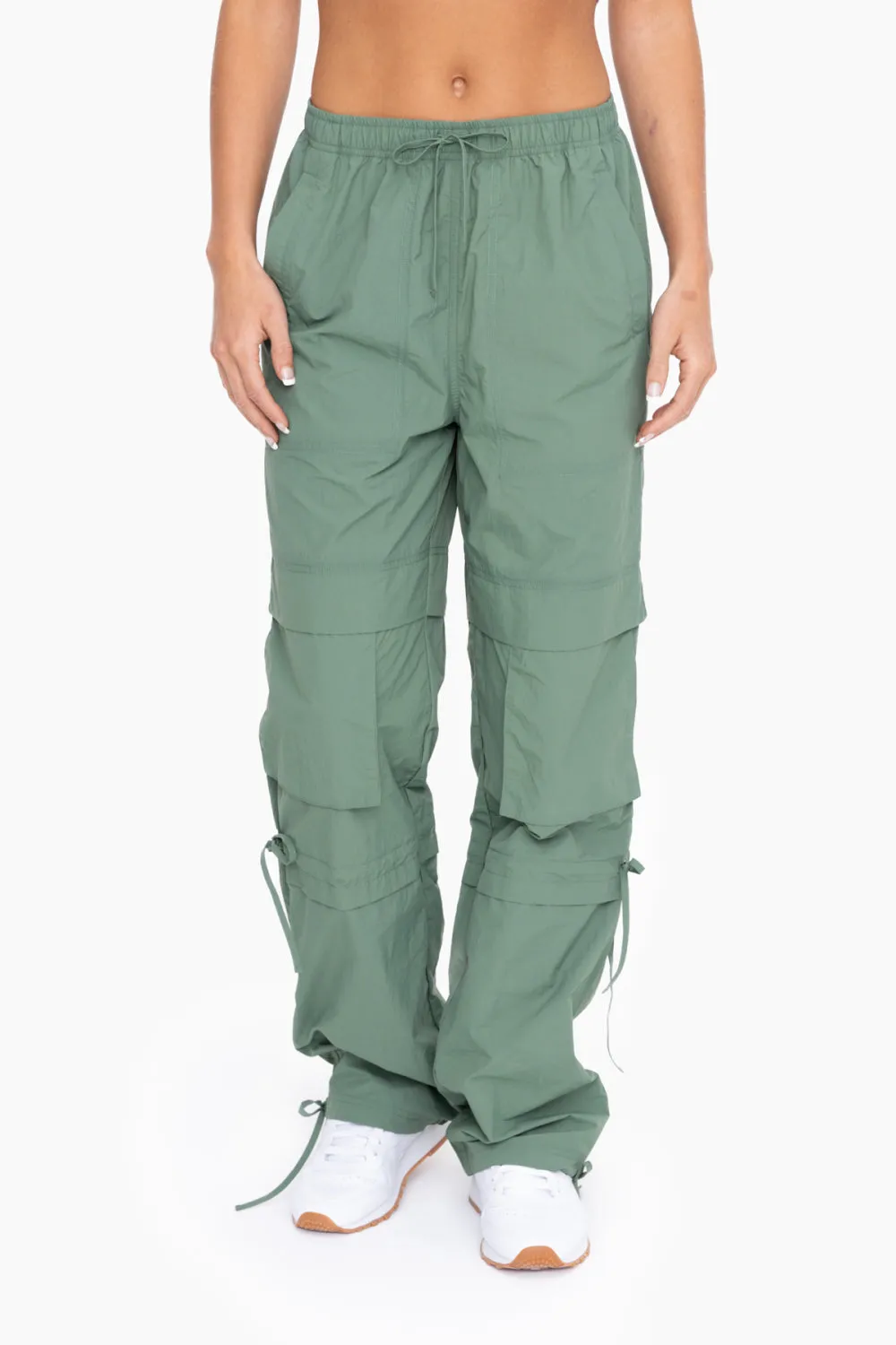 Mono B Nylon Cargo Pants