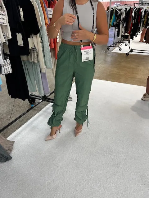 Mono B Nylon Cargo Pants
