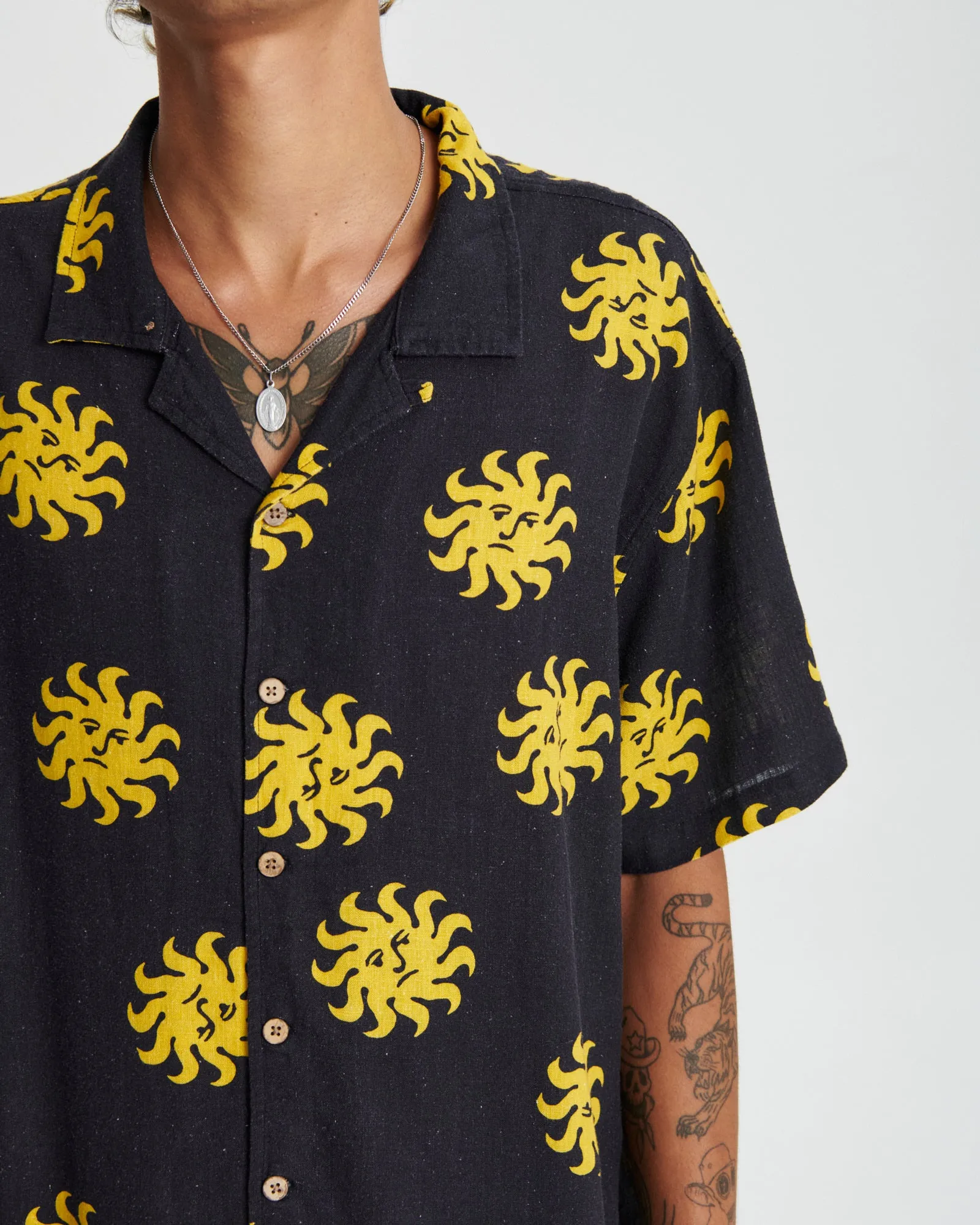 Morning Resort Shirt - Black