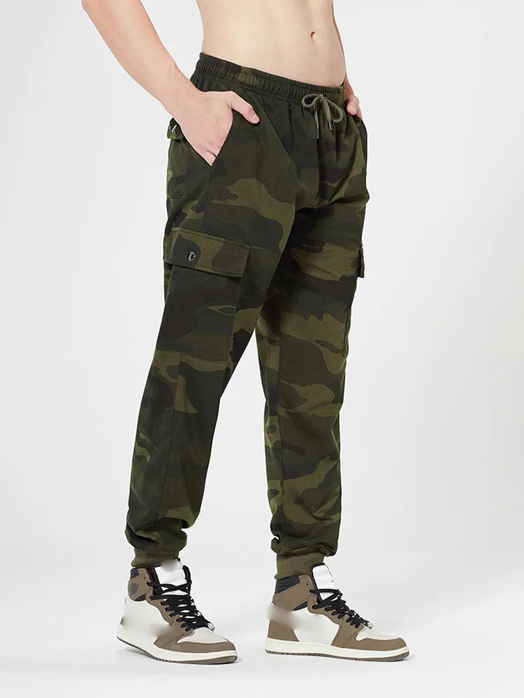 Multi-Pocket Drawstring Jogger