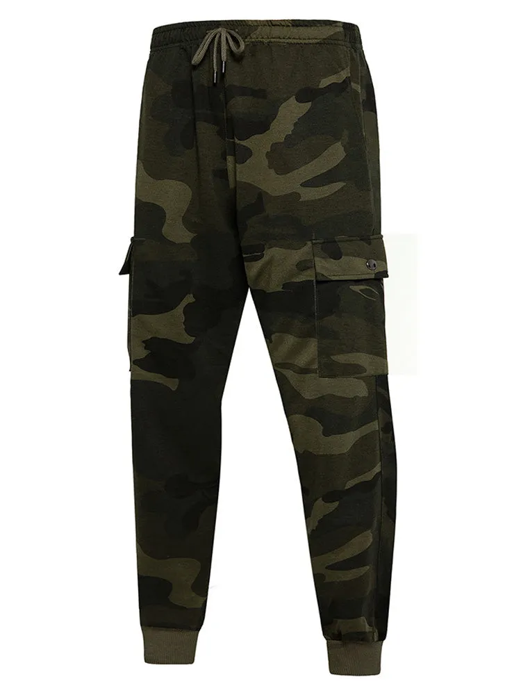 Multi-Pocket Drawstring Jogger