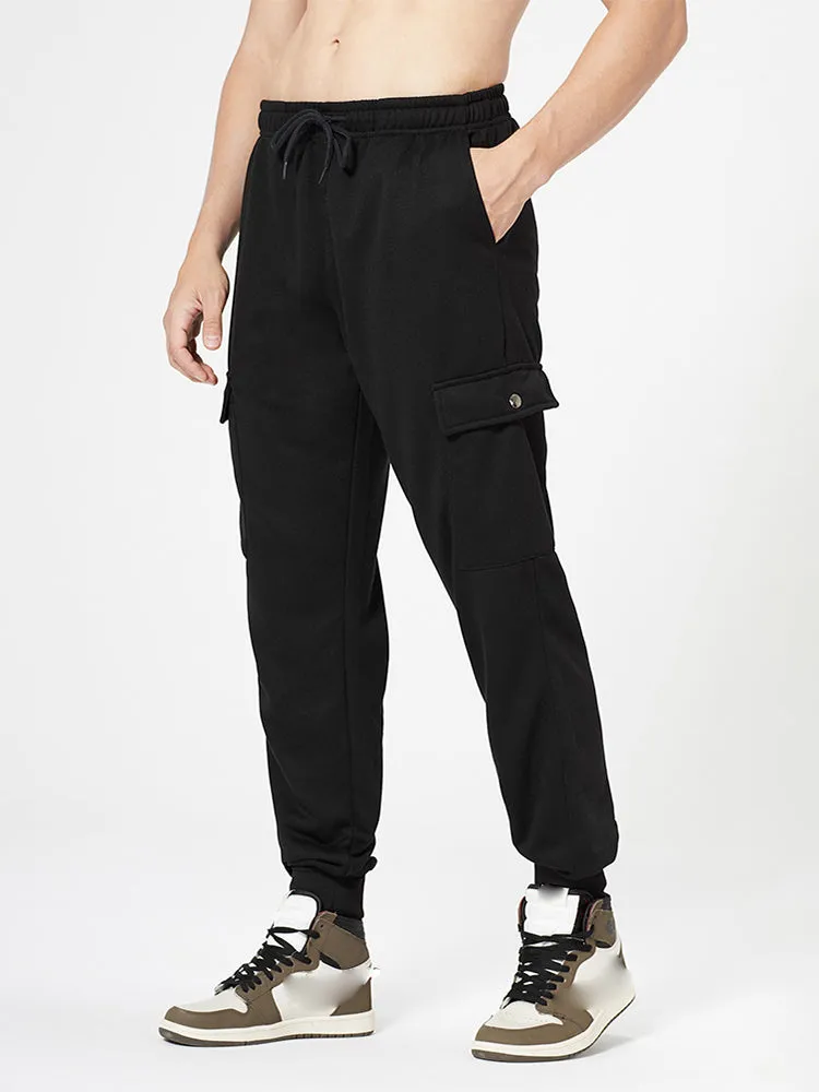 Multi-Pocket Drawstring Jogger