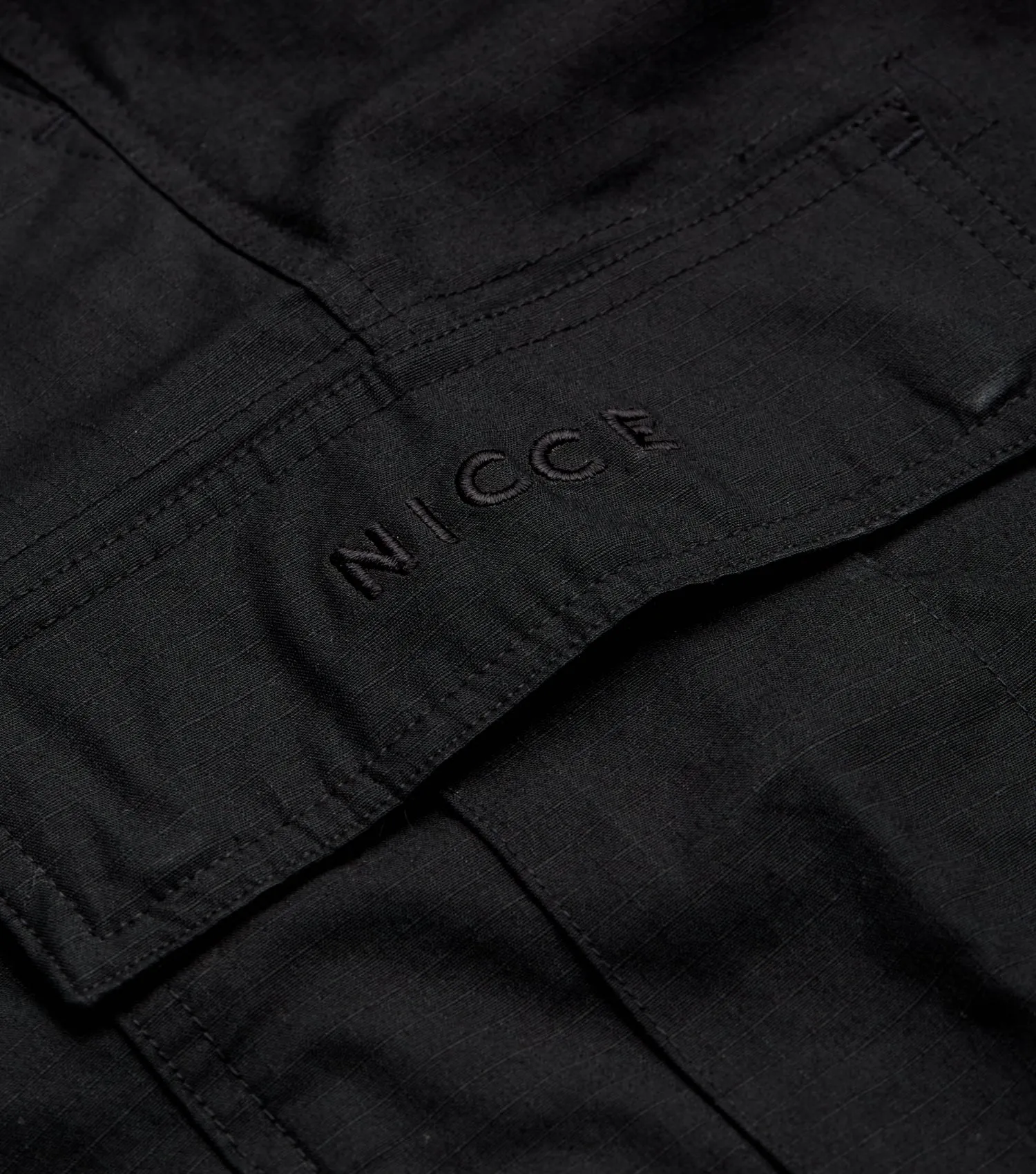 NICCE Mens 4 Pocket Cargo Pants | Black