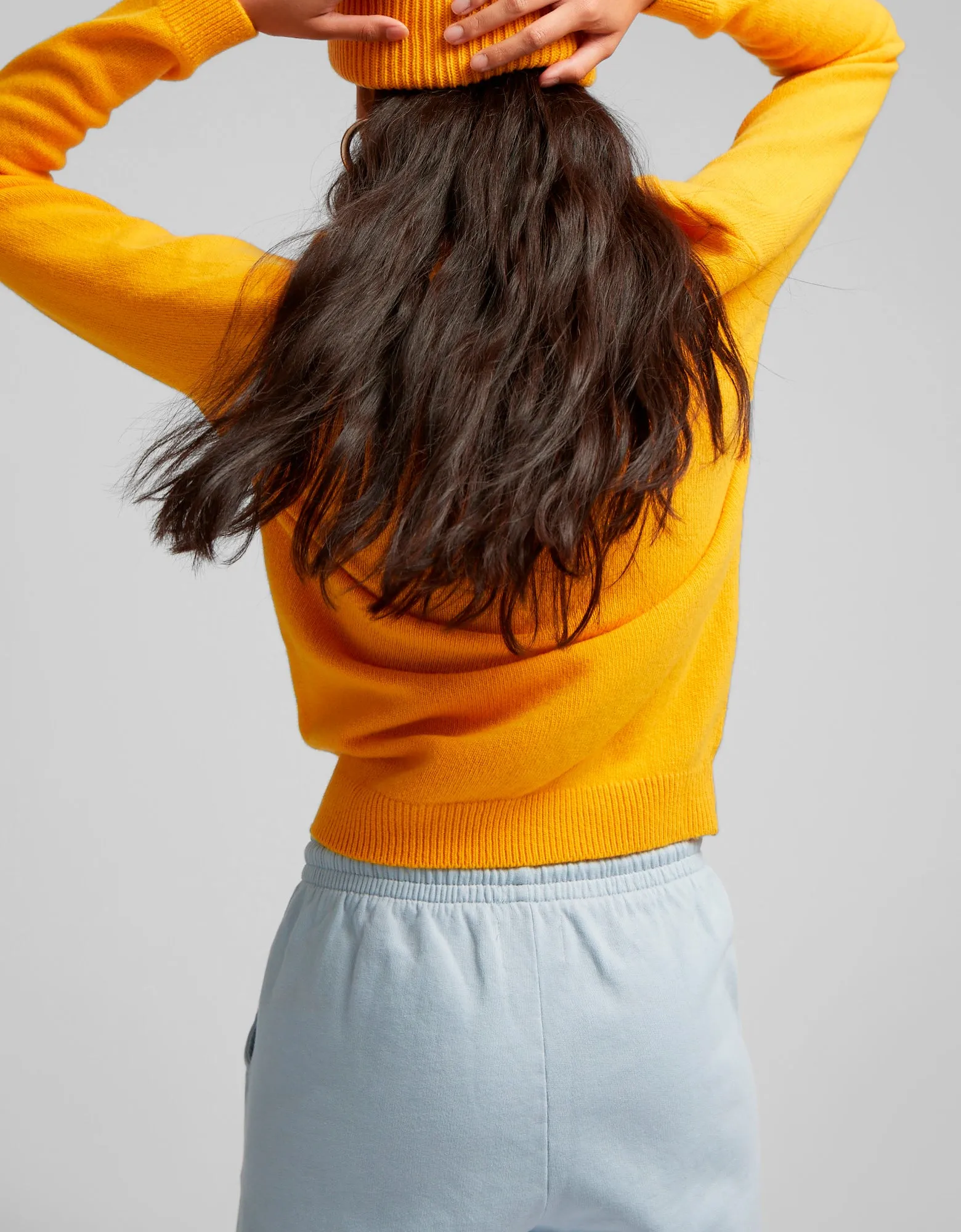 Organic Sweatpants - Soft Yellow