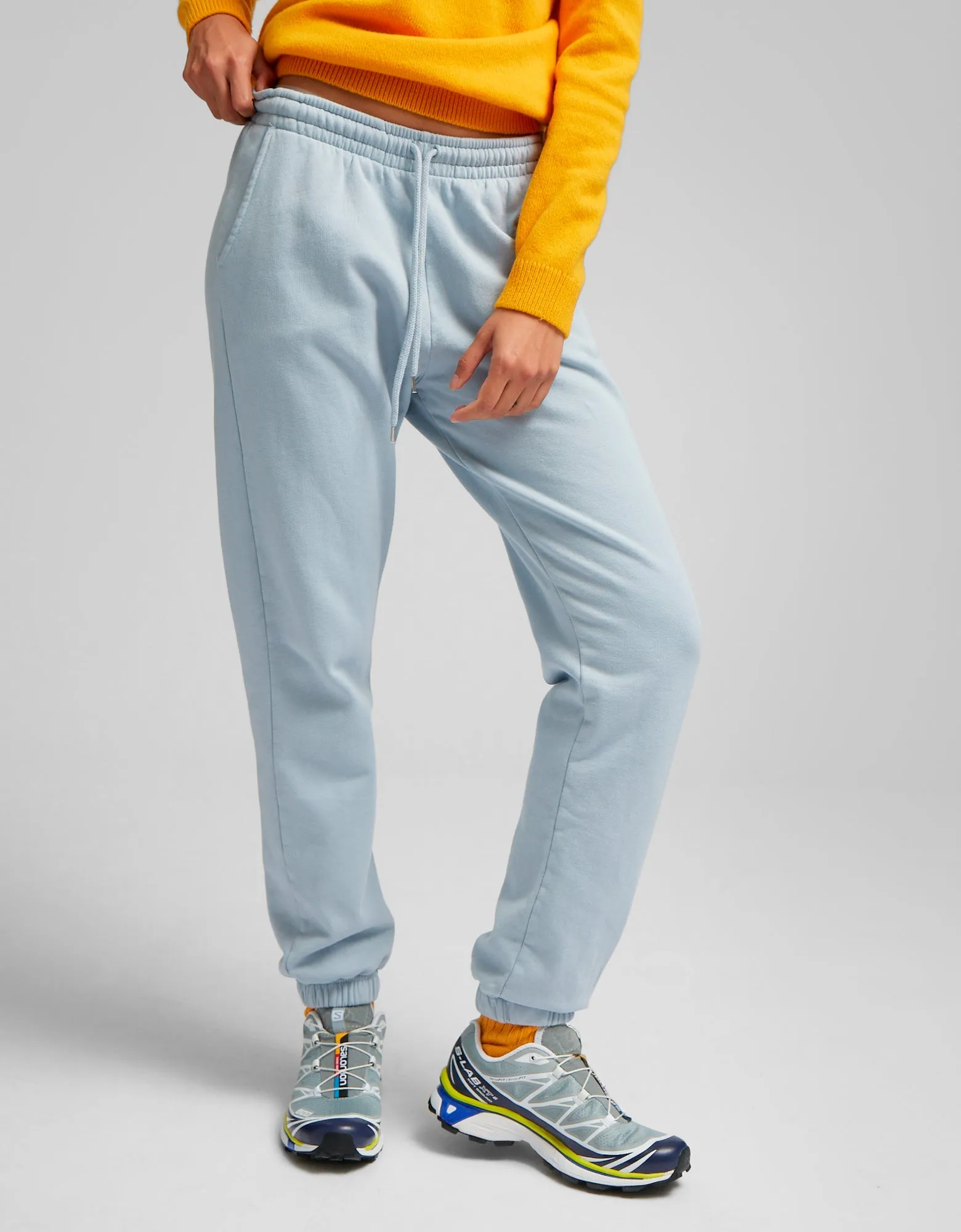 Organic Sweatpants - Soft Yellow