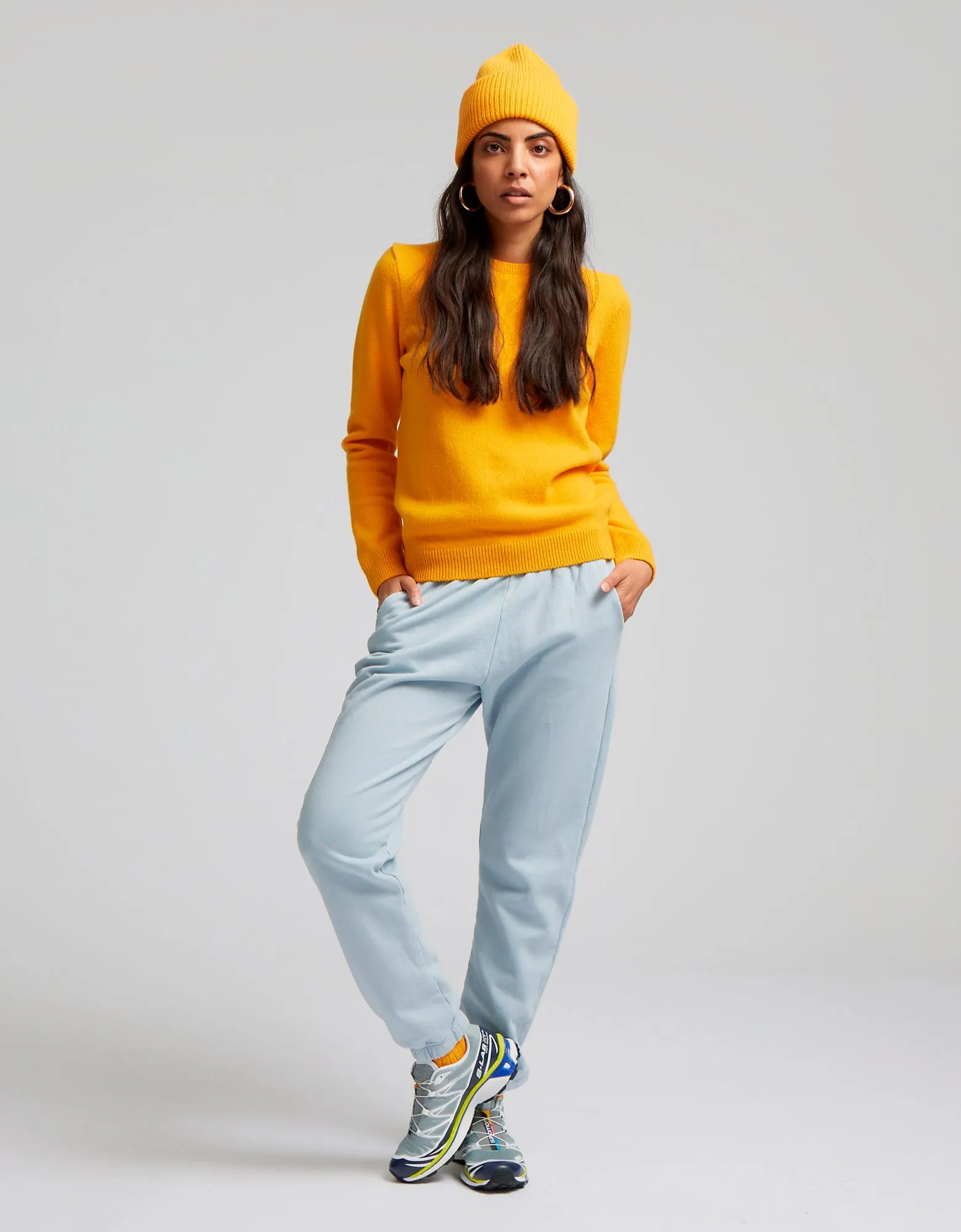 Organic Sweatpants - Soft Yellow