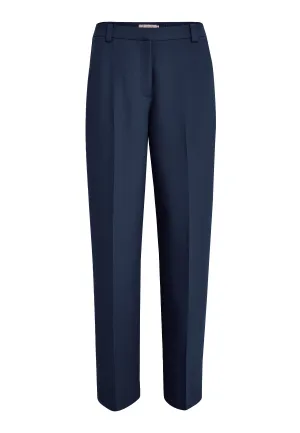 PC8122 Delia Straight Pant - Navy Peony