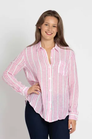 Rails - Charli Shirt in Barnacle Stripe