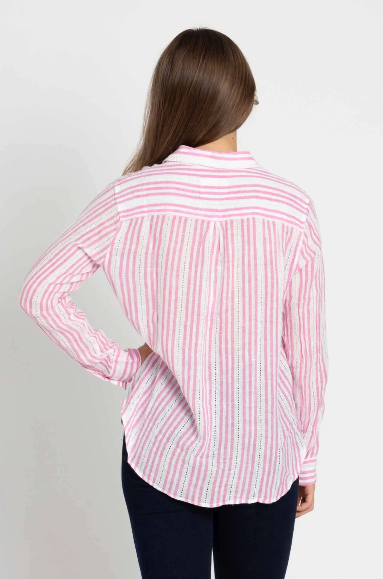 Rails - Charli Shirt in Barnacle Stripe