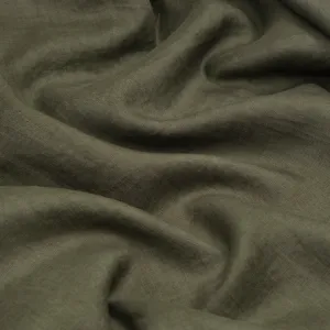 Remnant - 3.5m - Breezy Lightweight Linen - Kelp