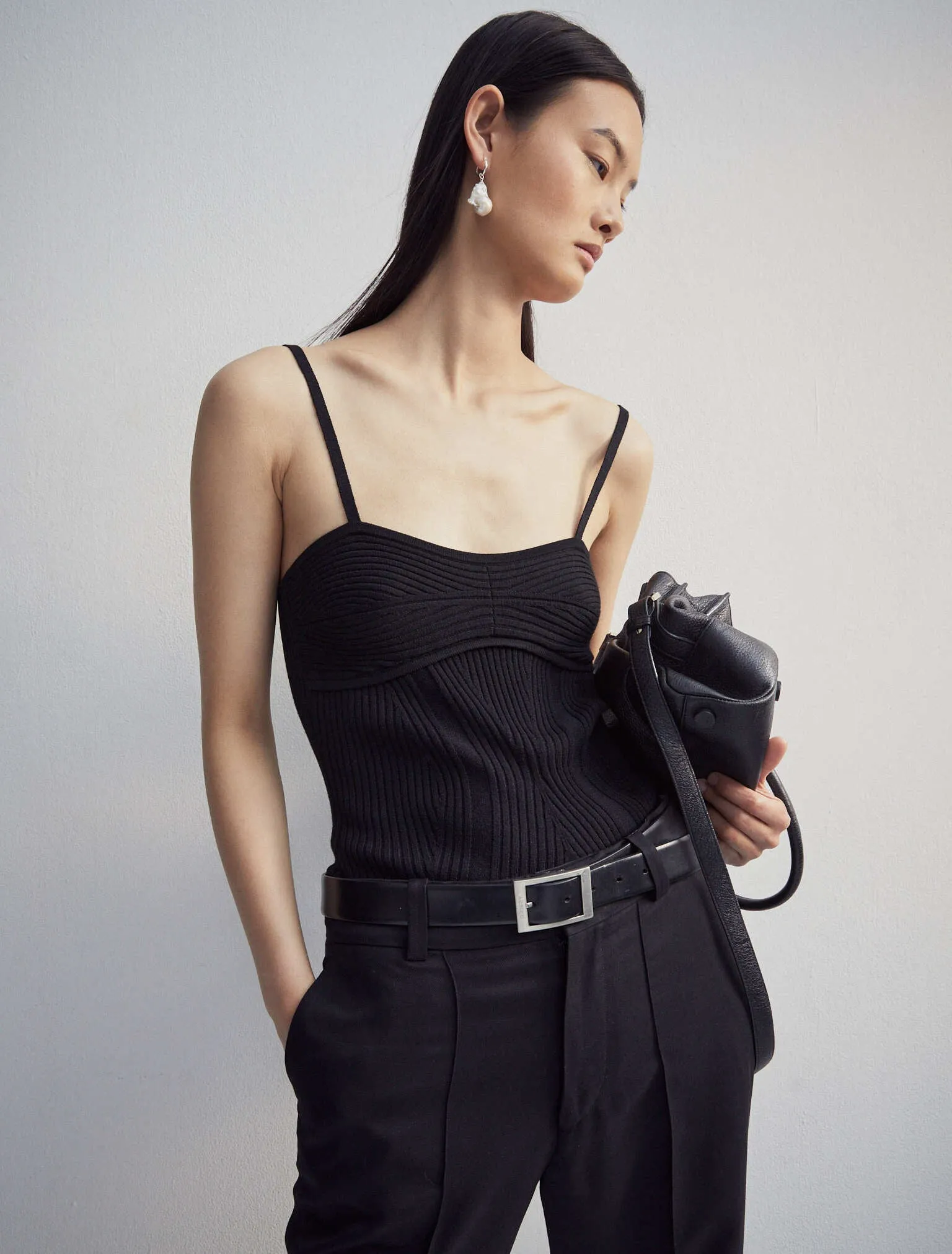 Serra Top in Black