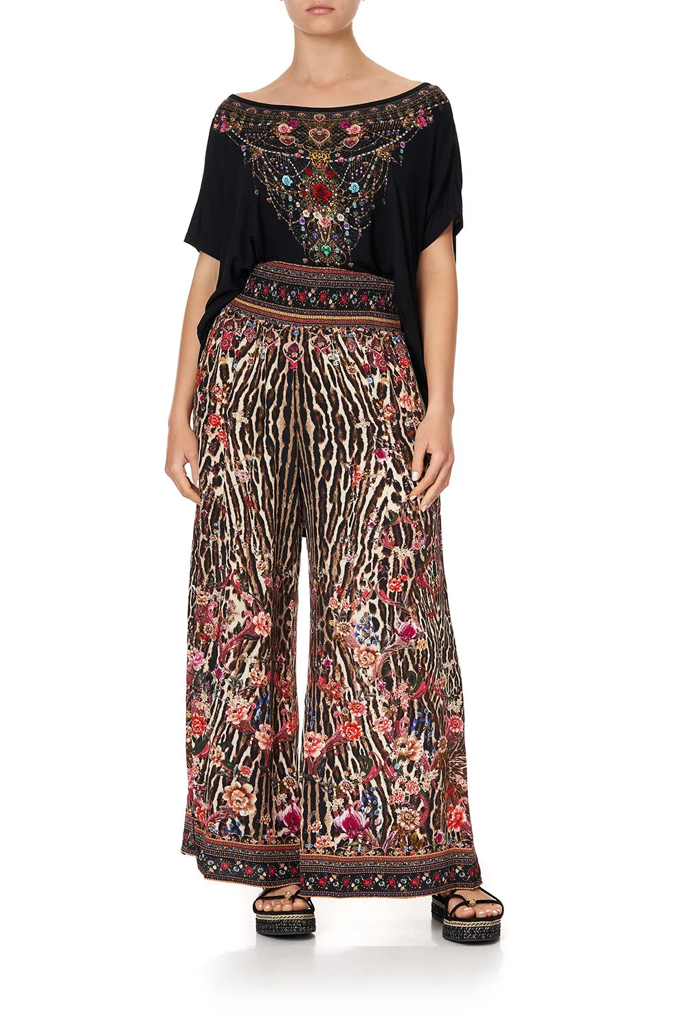 SHIRRED WAIST PANT LIV A LITTLE